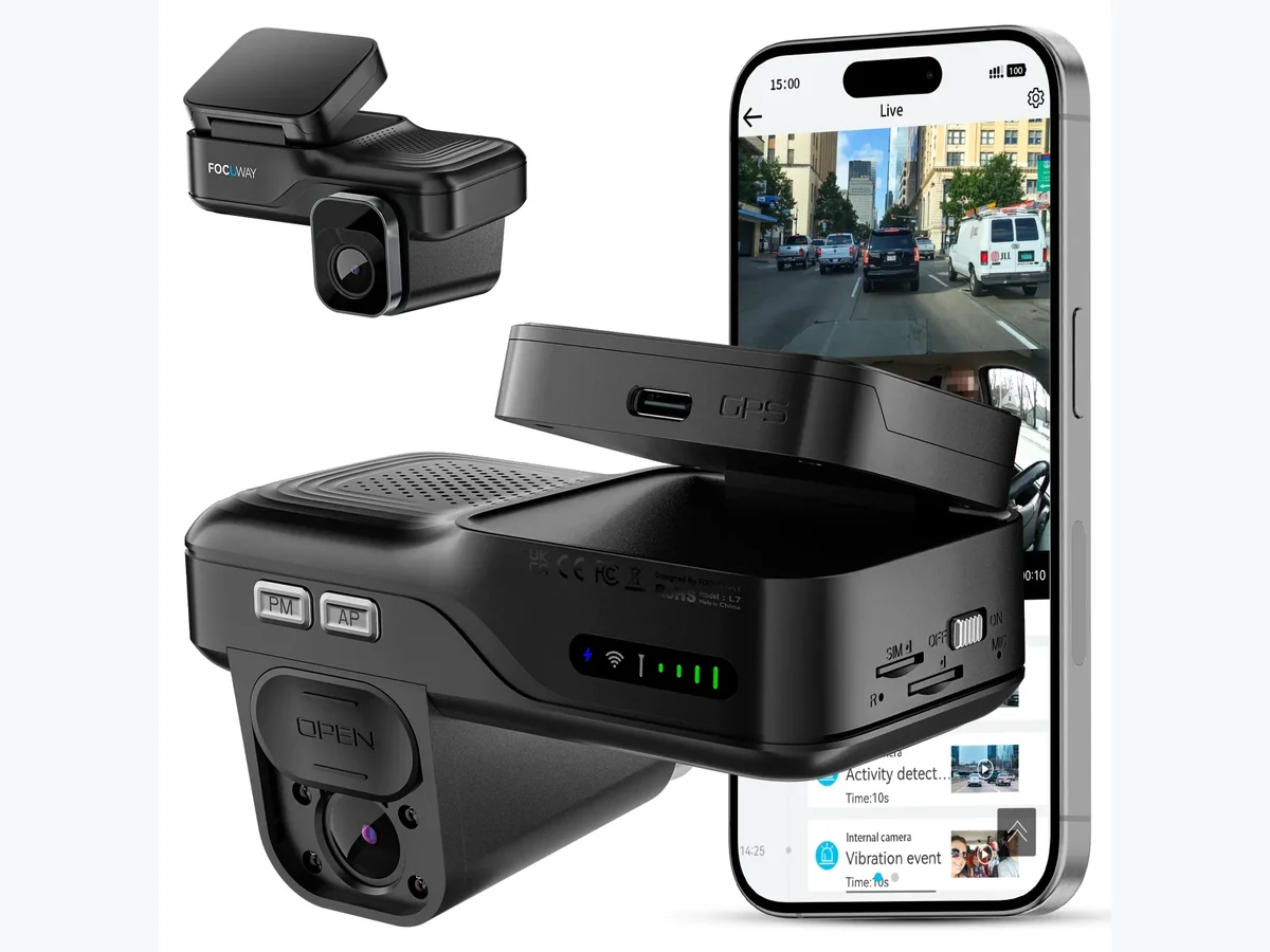 FOCUWAY L7 4G Network Dash Cam official product image