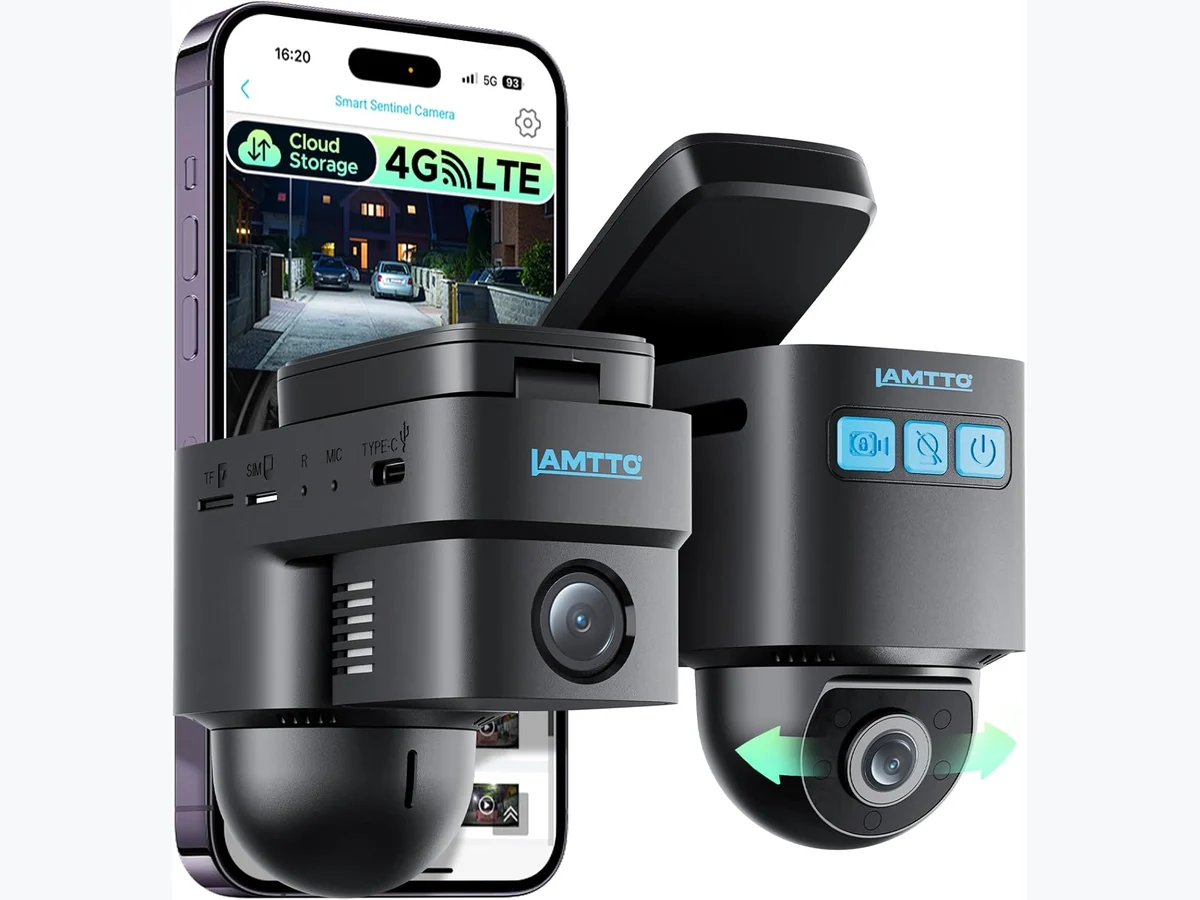 LAMTTO DC22 4G LTE Dash Cam Vehicle Security Camera official product image